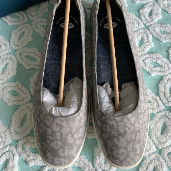 Dr Scholls two toned cheetah print flats - Picture 5 of 7